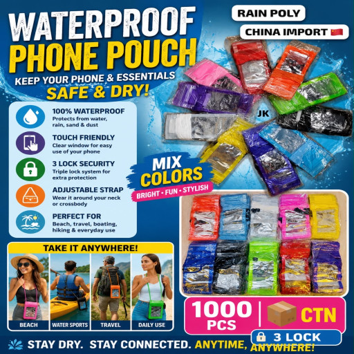 WATER PROOF 3LOCK RAIN POLY