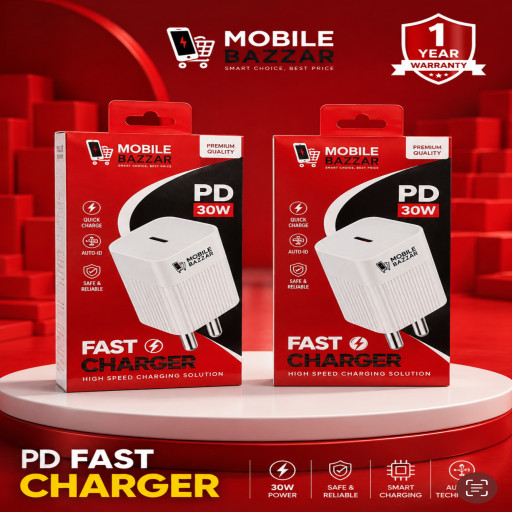 MB 30W PD CHARGER (1YEAR WORANTY)